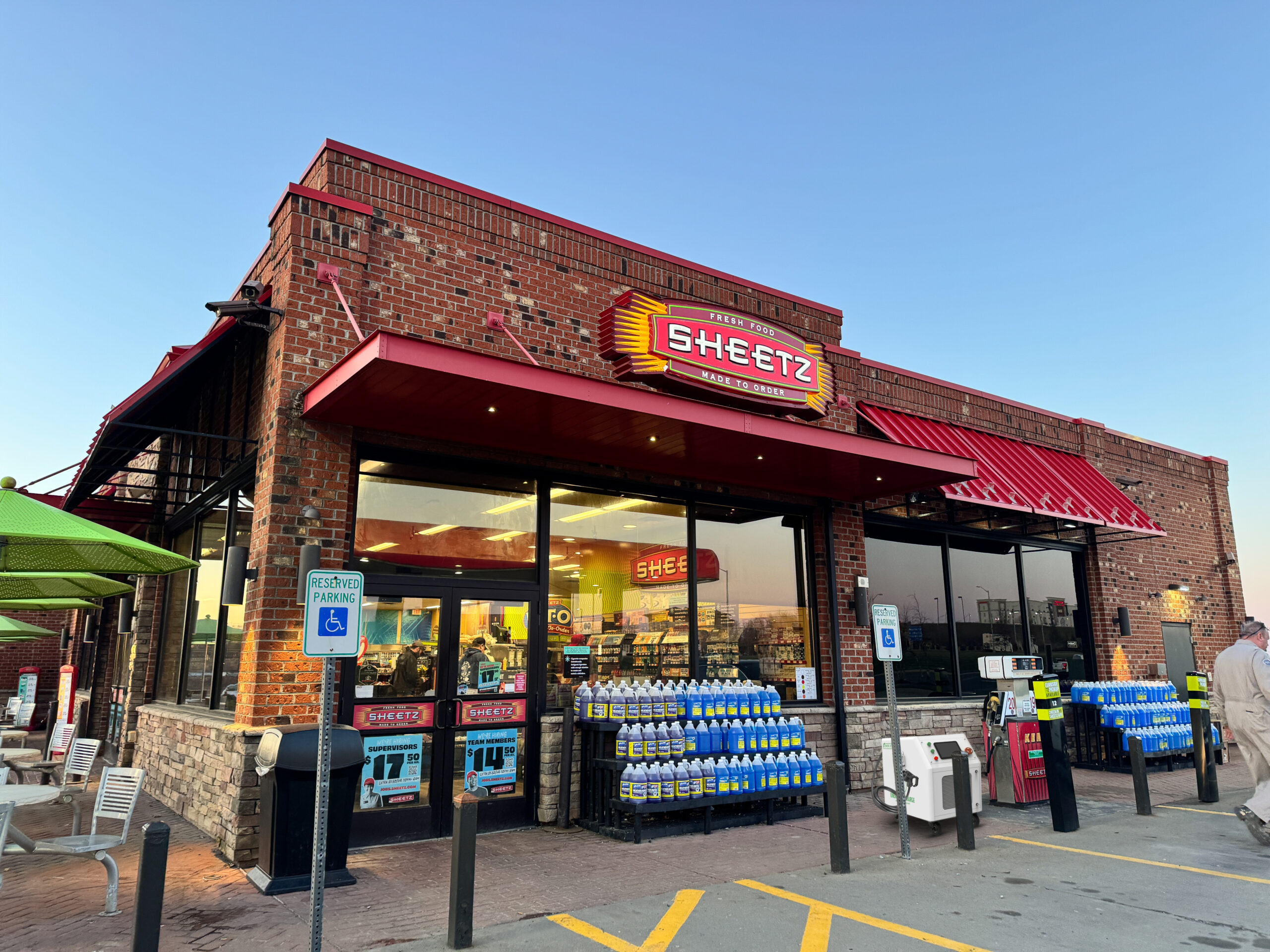 EnerJet DC-Portable-60kW 8 Triadelphia, West Virginia - March 18, 2025: Outside of a Sheetz