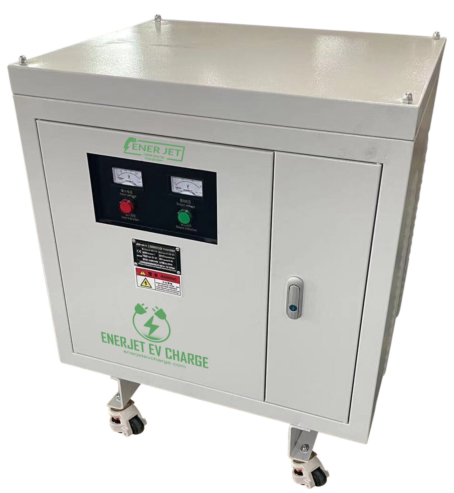 EnerJet 75KVA Step Up Transformer 2 transformer pic 3 EnerJet 75KVA Step Up Transformer scaled e1760904588456